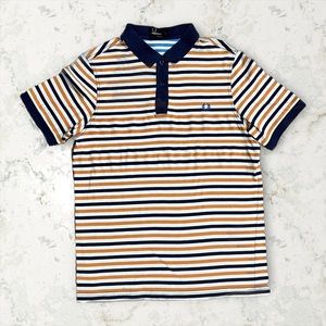 Fred Perry Slim Fit Men’s Striped Polo